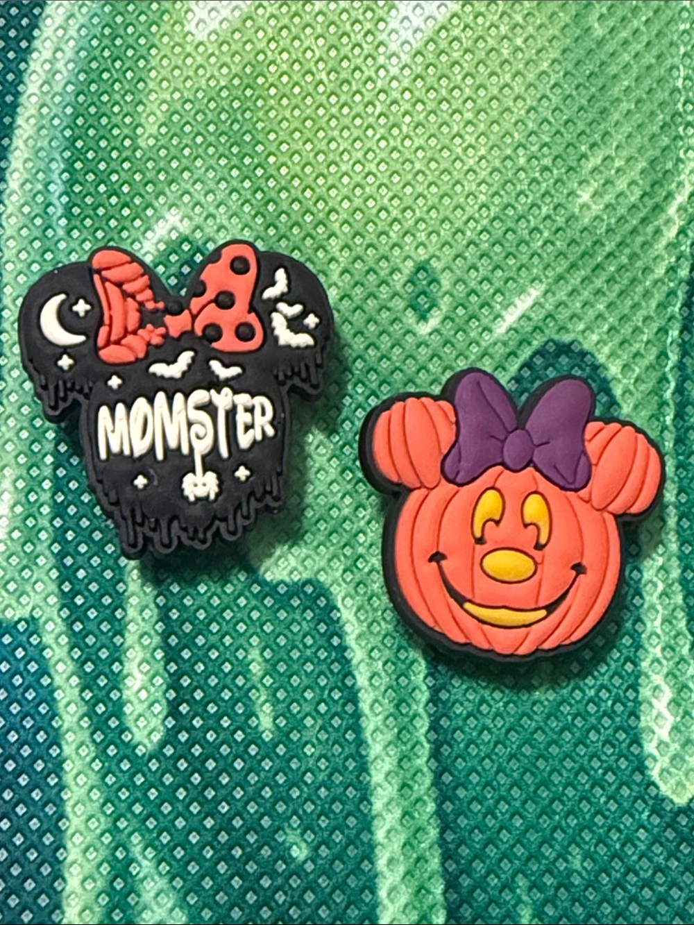 Halloween Minnie Croc Charm Set